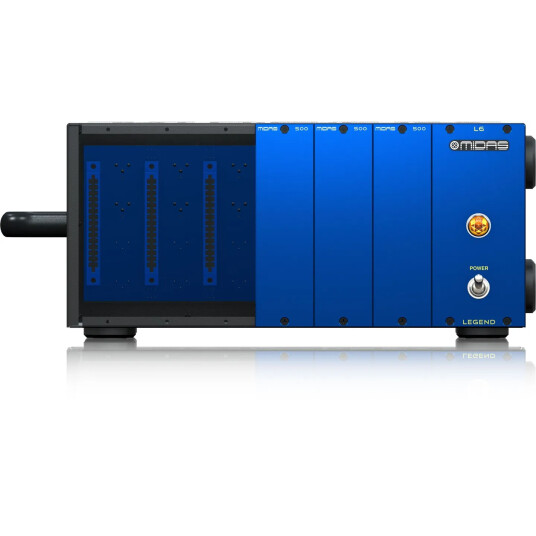 Midas Legend L6 500 Series Portable Chassis For 6 Modules