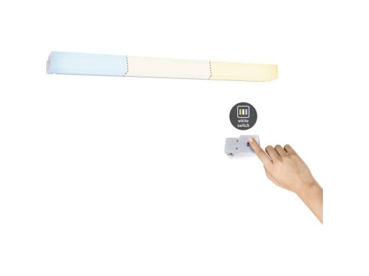 Paulmann 789.49 Overflatebehandlet Rektangel 6500 K Ip44 Hvit