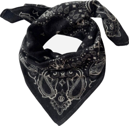 Le Scarf Paisley cashmere scarf OS sort dame Le Scarf Paisley cashmere scarf OS sort dame