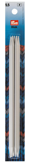 Strømpepinner 5,5 mm x  20 cm