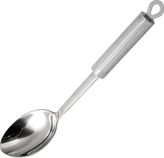Vargen & Thor Glima øse 35 cm blank stål