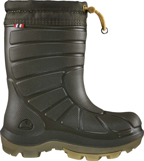 Viking Extreme  Fôrede Gummistøvler Hunting Green/Khaki 25