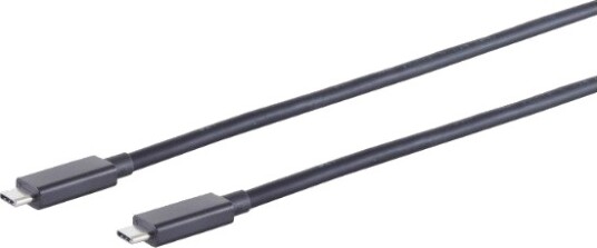 Usb-Kabel Type-C St > Type C St Sort 0,5M
