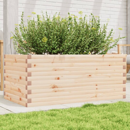 Plantekasse 110x60x45,5 cm heltre furu