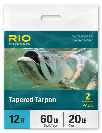 Rio Tarpon Tapered Leader 12ft. Rio Tarpon Tapered Leader 12ft.