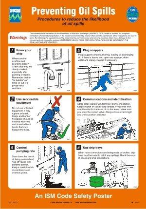 Jo Safety Preventing Oil Spills 480 x 330 mm IMO 125206 Jo Safety Preventing Oil Spills 480 x 330 mm IMO 125206
