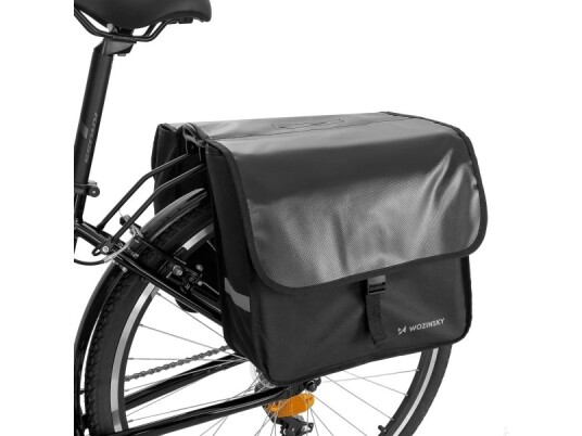 Wozinsky Wozinsky Dobbel Sykkelveske 28 L Svart (Wbb34bk) Wozinsky Wozinsky Dobbel Sykkelveske 28 L Svart (Wbb34bk)