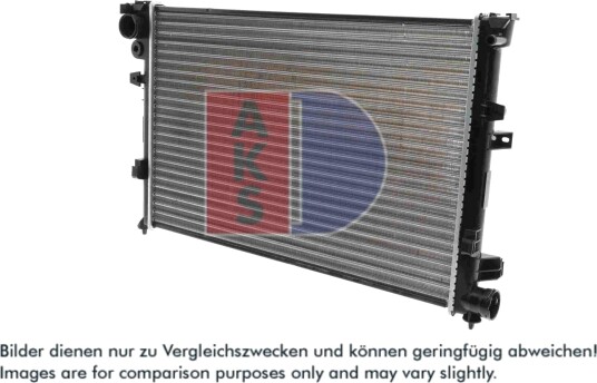 AKS DASIS 060570N Radiator motorkjøling