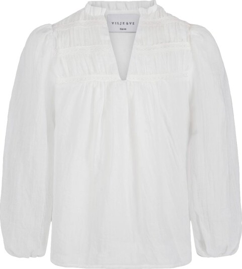 Vilje & Ve Lillian Bluse Soft White (146 / 11 år)