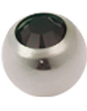 Treasure Black Stone Titankule 4 mm