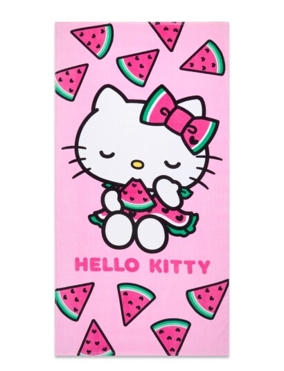 Hello Kitty Towel Pink TU