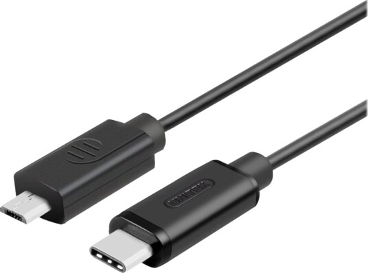 Unitek Y-C473bk Usb-Kabel Usb-C Hann Til Micro-Usb Type B Hann Usb 2.0 1 M Svart Unitek Y-C473bk Usb-Kabel Usb-C Hann Til Micro-Usb Type B Hann Usb 2.0 1 M Svart
