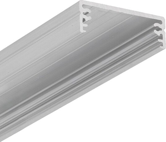 Topmet 1m aluminiumsprofil WIDE24 G/W Ubehandlet aluminium påbygg LED skinne Topmet 1m aluminiumsprofil WIDE24 G/W Ubehandlet aluminium påbygg LED skinne