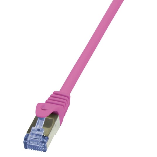 LogiLink -Patch Cable Cat.6A 10G S/FTP PIMF PrimeLine pink 3m
