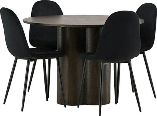 Spisegruppe Venture Home Olivia med 4 Polar Stoler