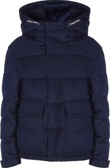 Emporio Armani Dunjakke m. Ull   Navy   Emporio Armani   6 år (116)   Dunjakke   Blå