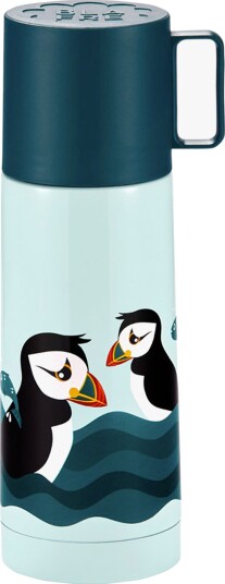 Blafre - Lundefugl termos 350 ml blå Blafre - Lundefugl termos 350 ml blå