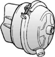 Membran bremsesylinder KNORR BREMSE EF620A