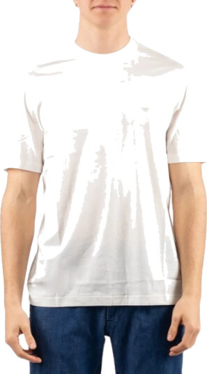 Emporio Armani Herre Topper Hvit M,
