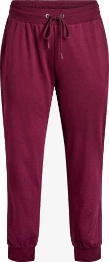 Zizzi Bukser aBasic Loose Pants Rød