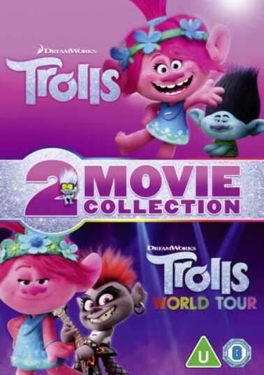 Trolls & Trolls 2 World Tour DVD Trolls & Trolls 2 World Tour DVD