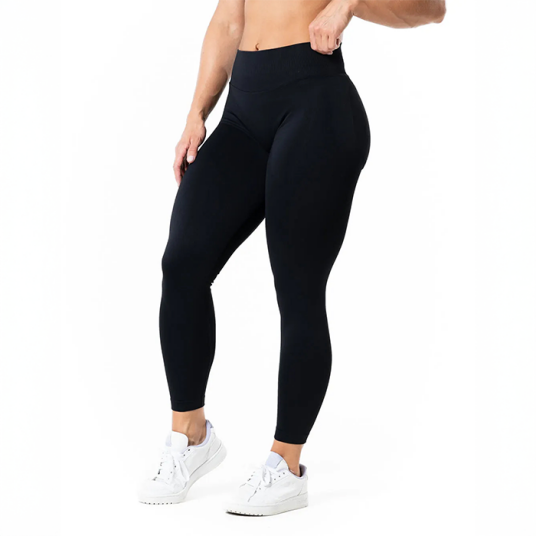Relode Aura Seamless Scrunch Tights Tall Svart OS