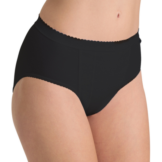 Sloggi Truser Control Tai Svart bomull 38 Dame Sloggi Truser Control Tai Svart bomull 38 Dame
