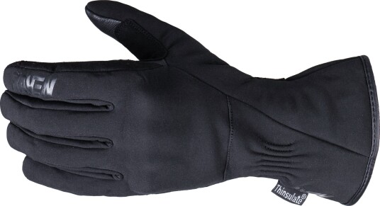 MC-Hansker Raven Rila Softshell WP Dame Svart S