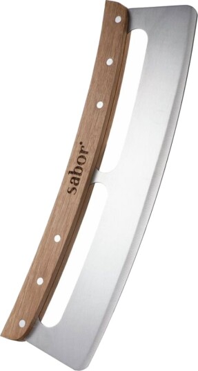 Sabor Napo pizzakutter 10 cm natur/børstet Sabor Napo pizzakutter 10 cm natur/børstet