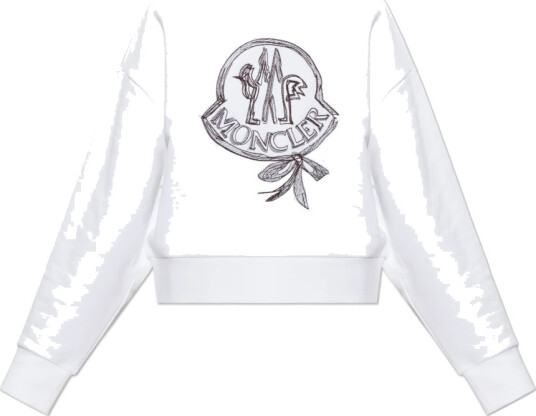 Moncler Dame Gensere & Hettegensere Hvit S, Moncler Dame Gensere & Hettegensere Hvit S,