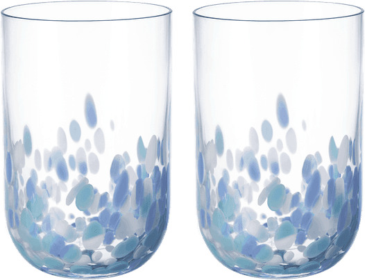 Villeroy & Boch Like Confetti longdrinkglass 30 cl 2 stk