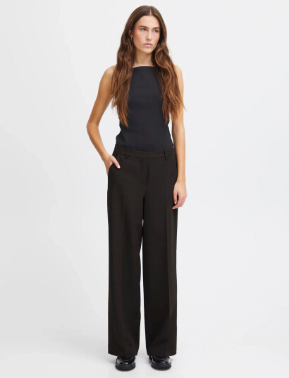 ICHI Ihlexi Wide Pa - Black - 44