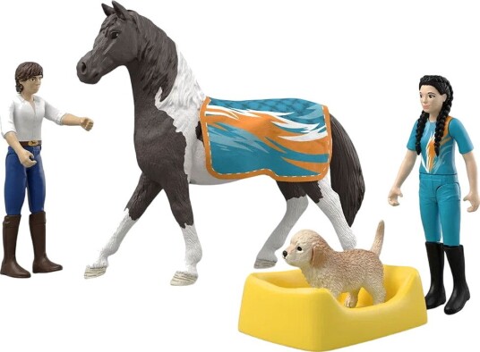 Schleich Kims Voltigeringsbane Lekesett - 19 Deler