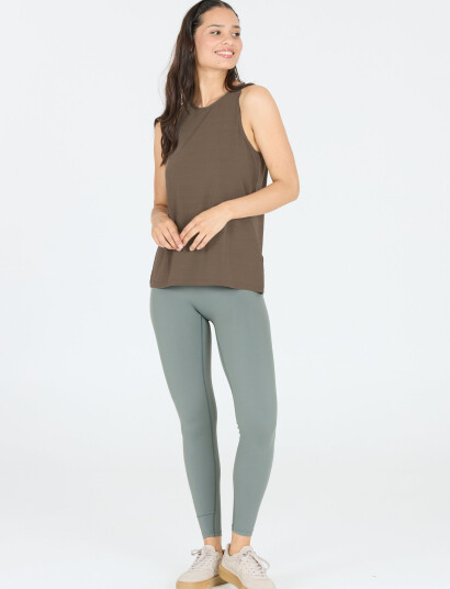 Athlecia Mota W Slub Top Khaki green 38