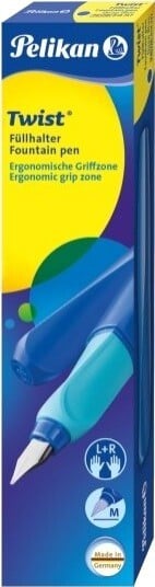 Pelikan Twist Fyllepenn Blå Patronfyllingssystem 1 Stk 814737