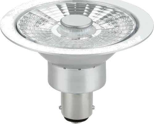 Spl BA15d AR70 8W LED pære 12V 480lm 30° dimbar varmhvit Dimbar : Dimbar Kulør : Varm Spl BA15d AR70 8W LED pære 12V 480lm 30° dimbar varmhvit Dimbar : Dimbar Kulør : Varm