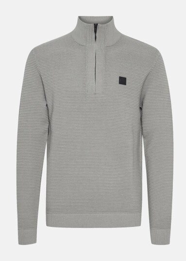 Solid Sdvalencia Ls3 Light Grey Melange Xl Sweatshirts