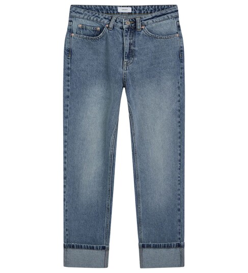 Grunt Jeans Liv Bredt ben Newbro 10 år 140 Jeans Blå