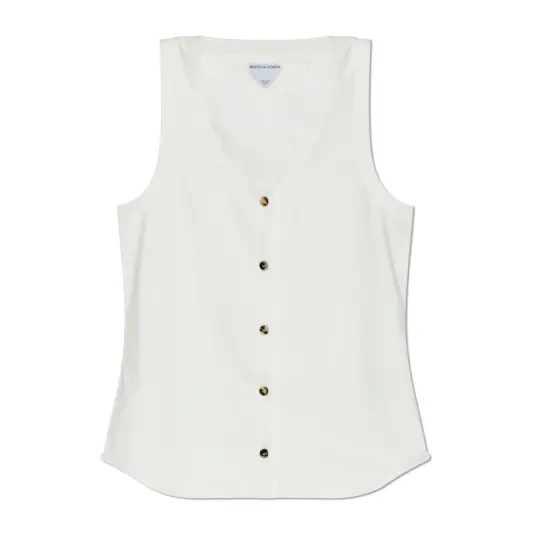 Bottega Veneta Dame Topper Hvit S,