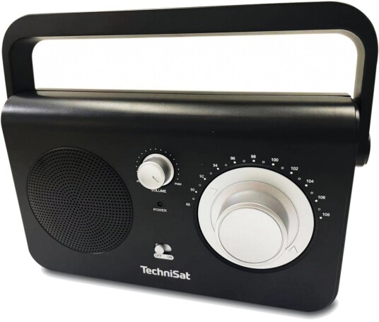 TechniSat Classic 100 Bærbar Radio   Analog Hvit