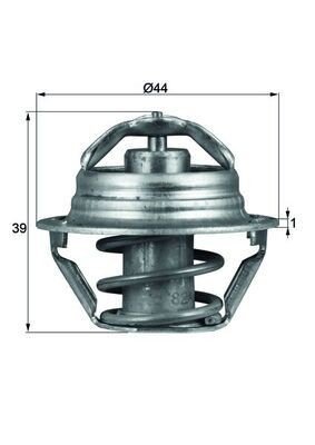 Termostat MAHLE ORIGINAL TX 90 82D