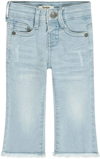 Dirkje flared jeans til småbarn Blue jeans 104