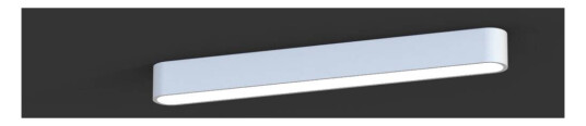 Euluna LED-taklampe Soft 63 x 6 cm hvit Euluna LED-taklampe Soft 63 x 6 cm hvit