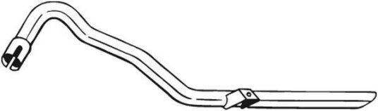 Eksosrør BOSAL 851-015 Eksosrør BOSAL 851-015