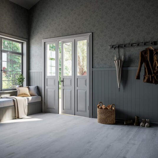 Tarkett Vinyl Scandinavian Oak - Medium Grey MediumGrey
