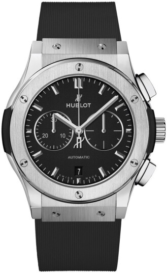 Hublot Herreklokke 541.NX.1171.RX Classic Fusion Sort/Gummi Ø42 mm Hublot Herreklokke 541.NX.1171.RX Classic Fusion Sort/Gummi Ø42 mm
