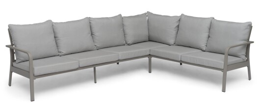 Hillerstorp Hånger hjørnesofa Sand med fjærgrå pute Beige Hillerstorp Hånger hjørnesofa Sand med fjærgrå pute Beige