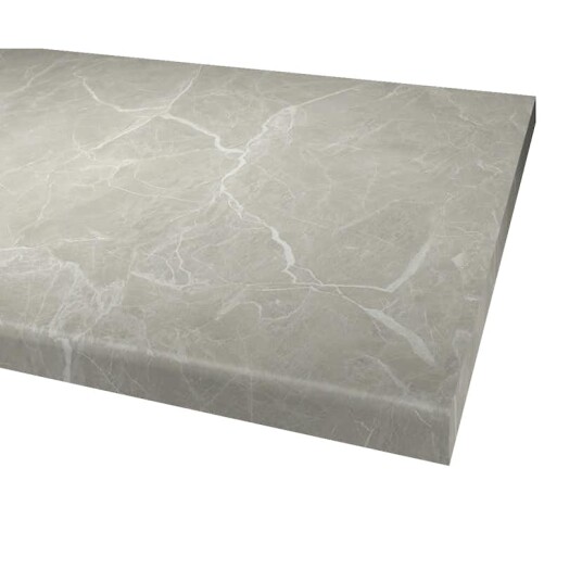 Benkeplate Fibo Laminat 195 Marble Grey