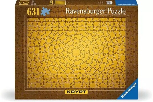 Ravensburger Krypt Puslespil 631 Brikker Guld