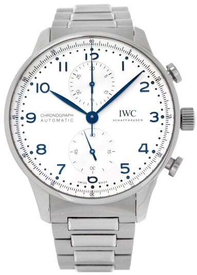 IWC Herreklokke IW371617 Portugieser Sølvfarget/Stål Ø41 mm IWC Herreklokke IW371617 Portugieser Sølvfarget/Stål Ø41 mm